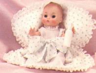 Effanbee - Tiny Tubber - Heart to Heart - Infant Dress - Caucasian